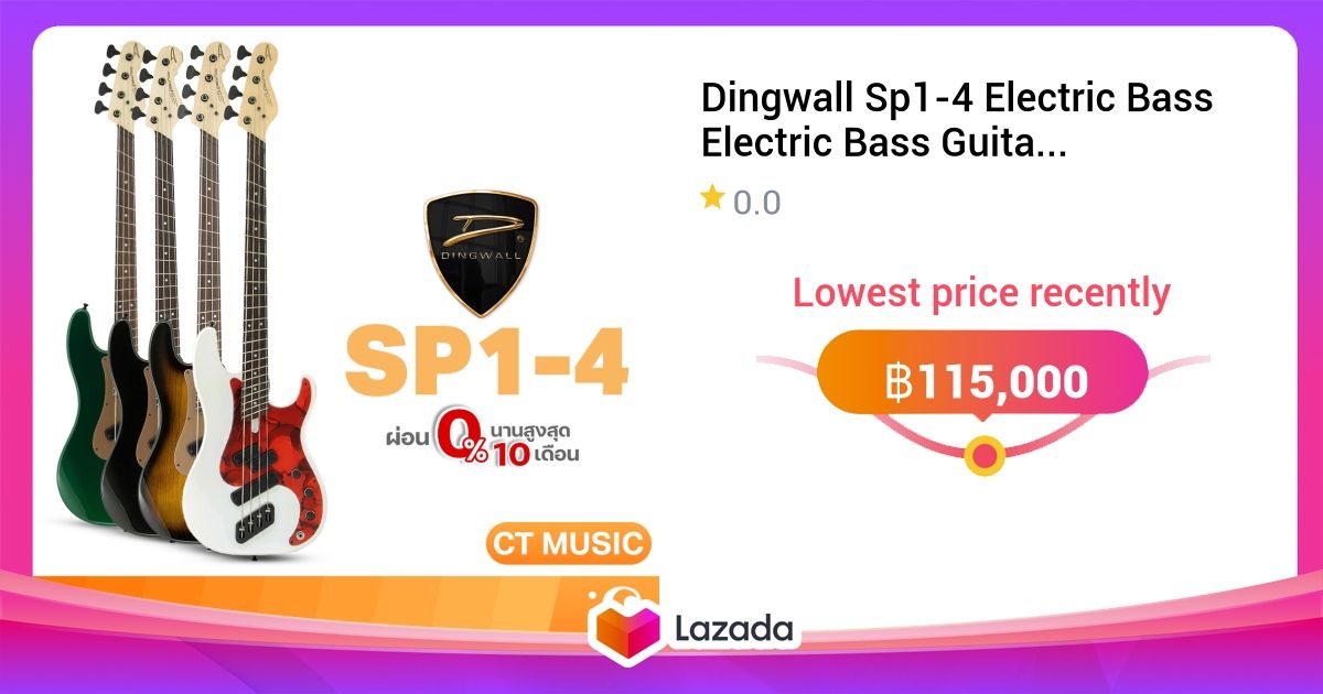 Dingwall Sp1-4 Electric Bass Guitar