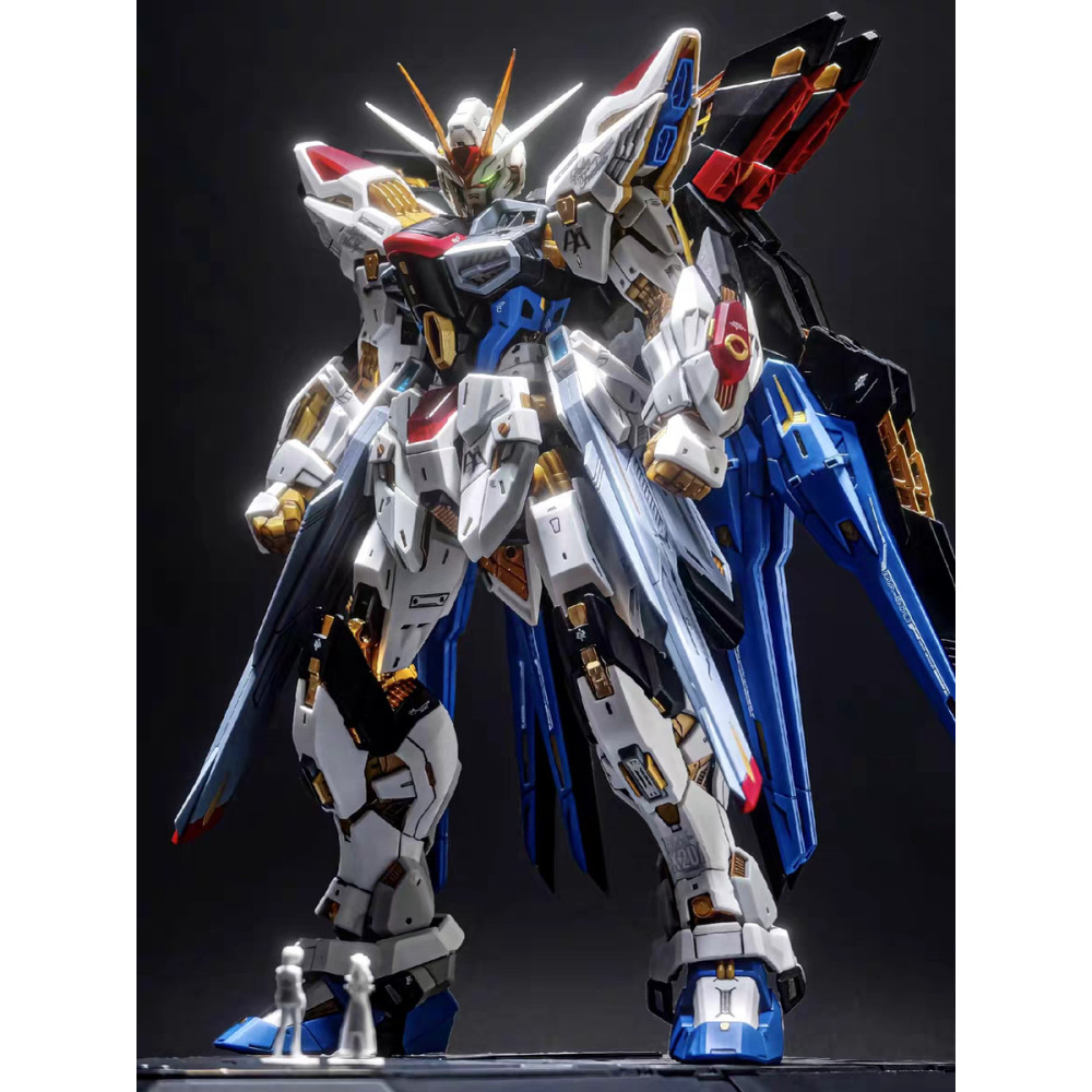Long Dragon MGEX Strike Freedom Gundam รุ่น 1/100 Repair Edition Light Wing Assembly Mecha Movable