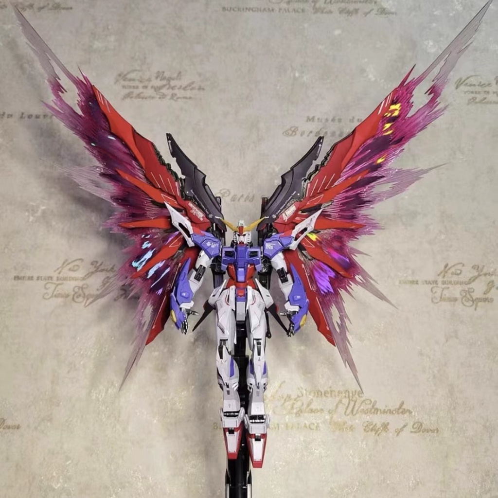 โมเดลฟิกเกอร์กันดั้ม 1:144 HG Seven Swords Strike Freedom Destiny Enhanced Fighter