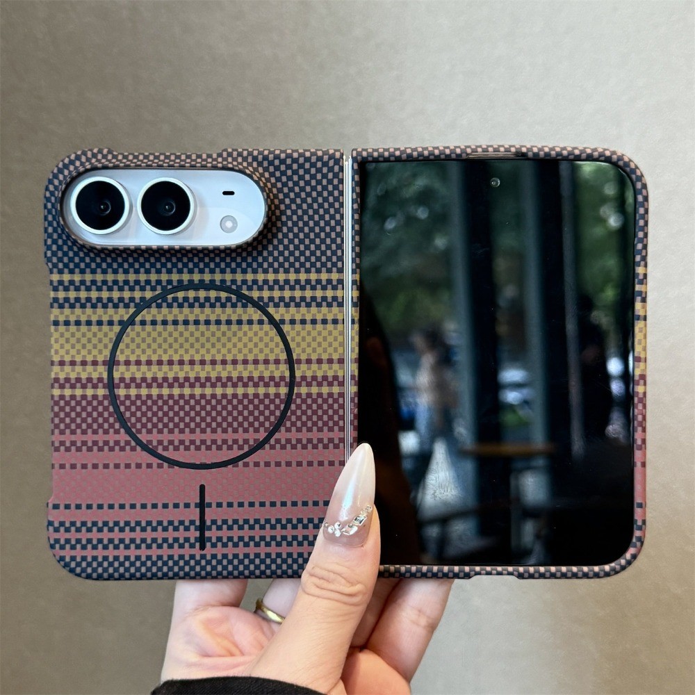 เคสพีซีคาร์บอนไฟเบอร์สำหรับ iPhone Duo Fold