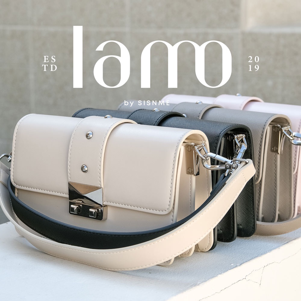 กระเป๋าแบรนด์ไทย lamo รุ่น Double Layers กระเป๋าสายคาเฟ่
