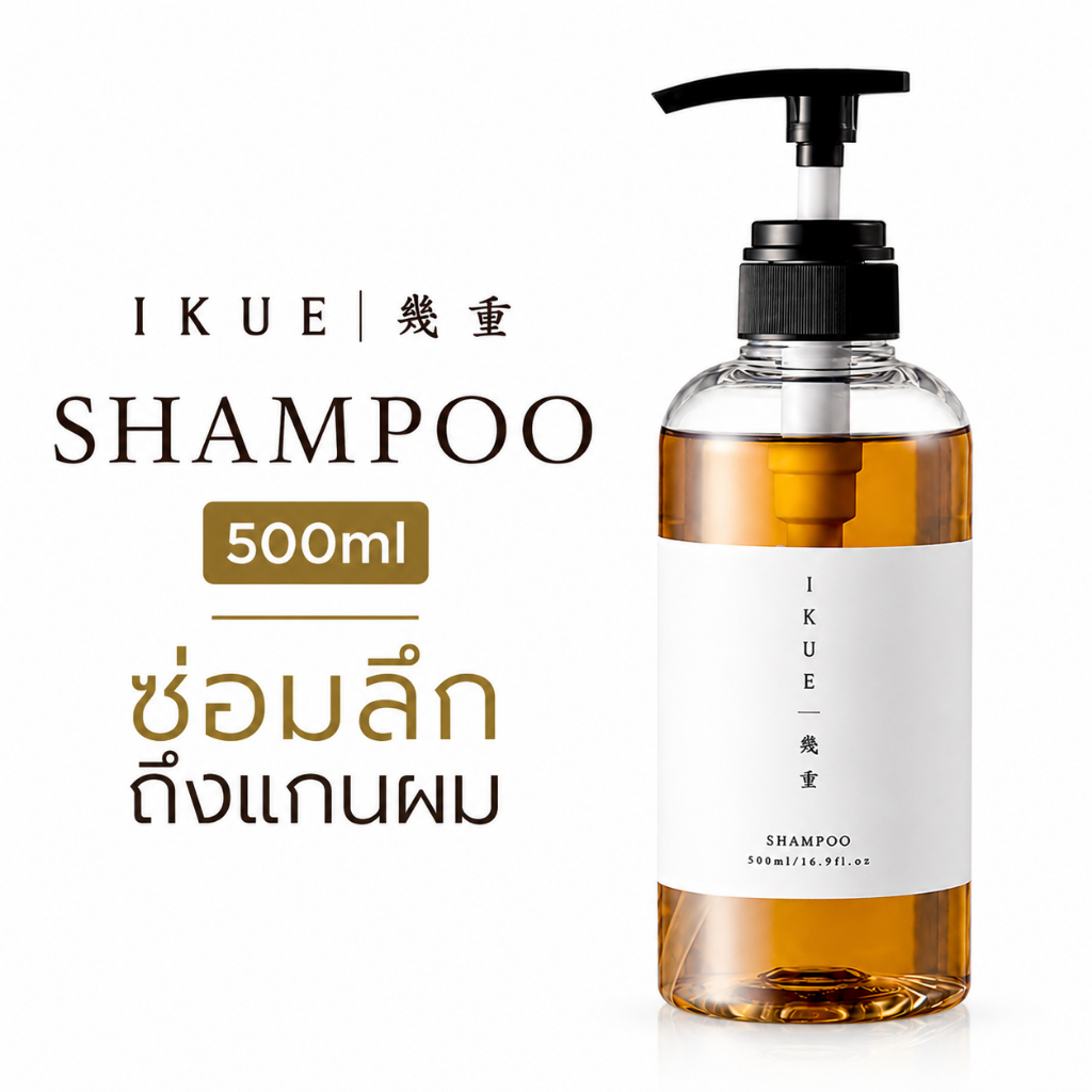 IKUE อิคุเอะ แชมพูญี่ปุ่น Premium 500ml