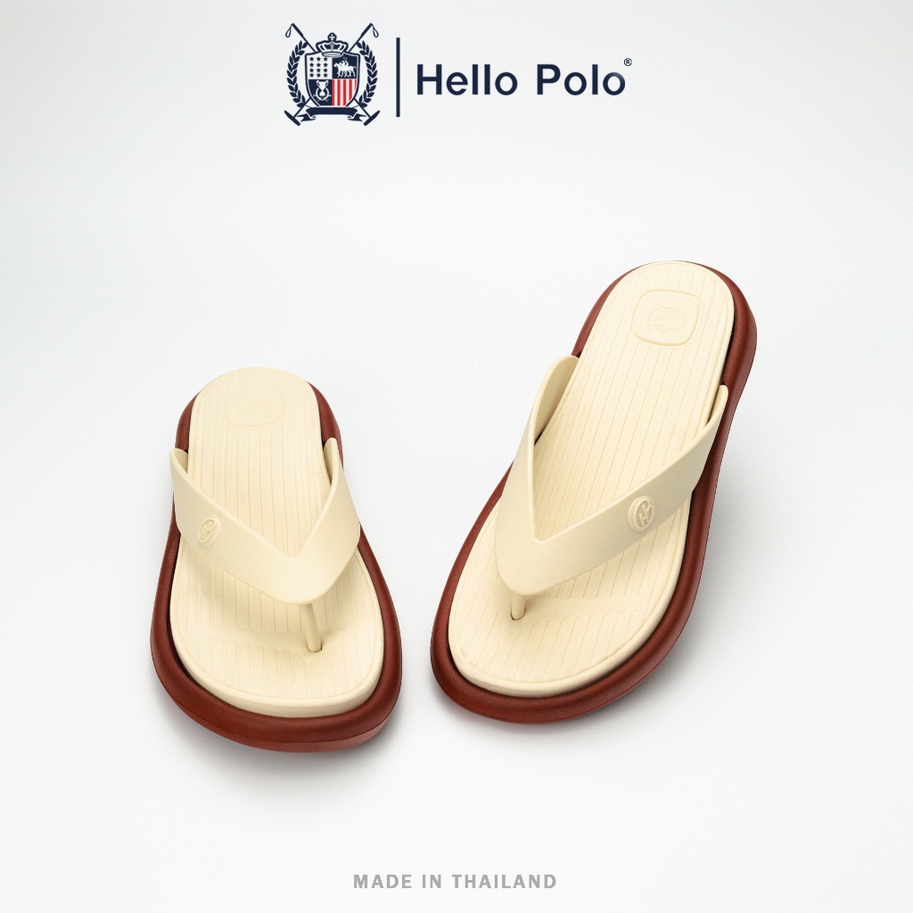 Hello Polo รองเท้าแตะผู้หญิง รองเท้าแตะคีบ นุ่ม เบา กันลื่น วัสดุEVA HP8068