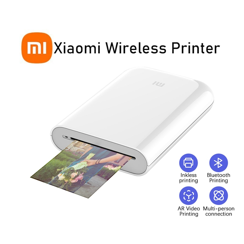 Xiaomi Mijia Printer เครื่องพิมพ์ภาพถ่ายแบบพกพา บลูทูธ