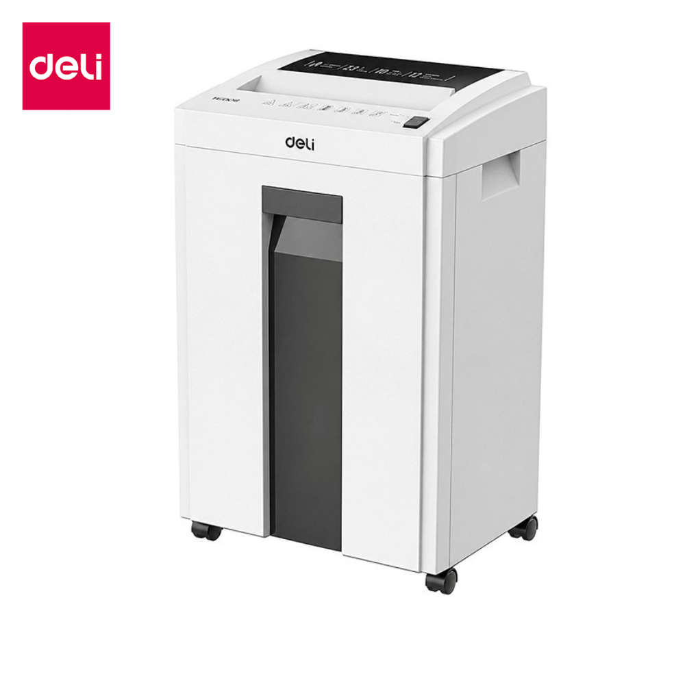 Deli เครื่องทำลายเอกสาร 23 ลิตร Auto A4 ทำลายระดับ4