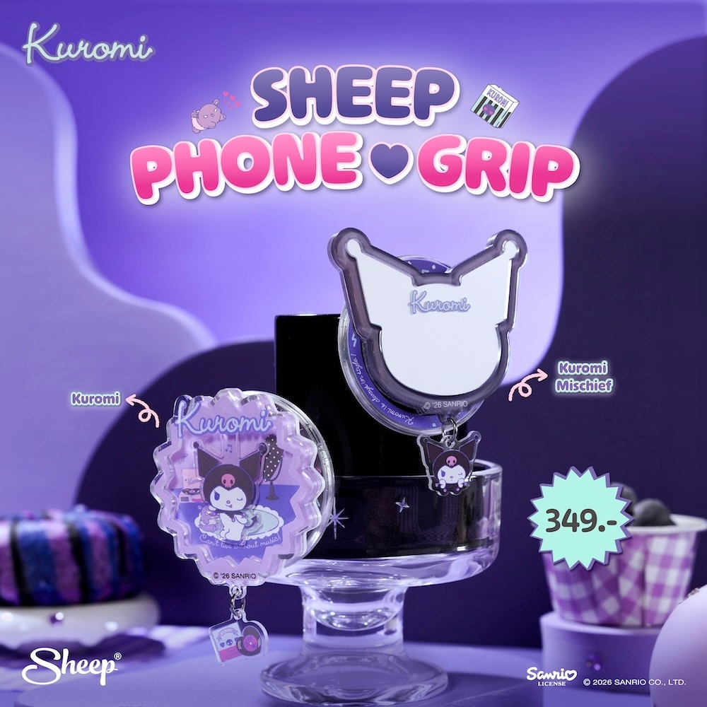 Griptok Kuromi Collection แบบแม่เหล็กสำหรับเคสมือถือ