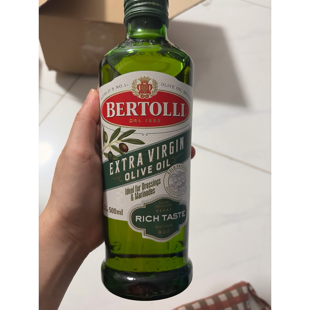 เบอร์ทอลี่น้ำมันมะกอกเอ็กตร้าเวอร์จิน 500ml